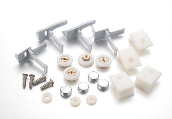 HS019 Double Sliding Door Wheel Sets